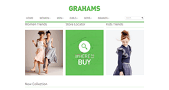 Desktop Screenshot of grahamshoes.ie